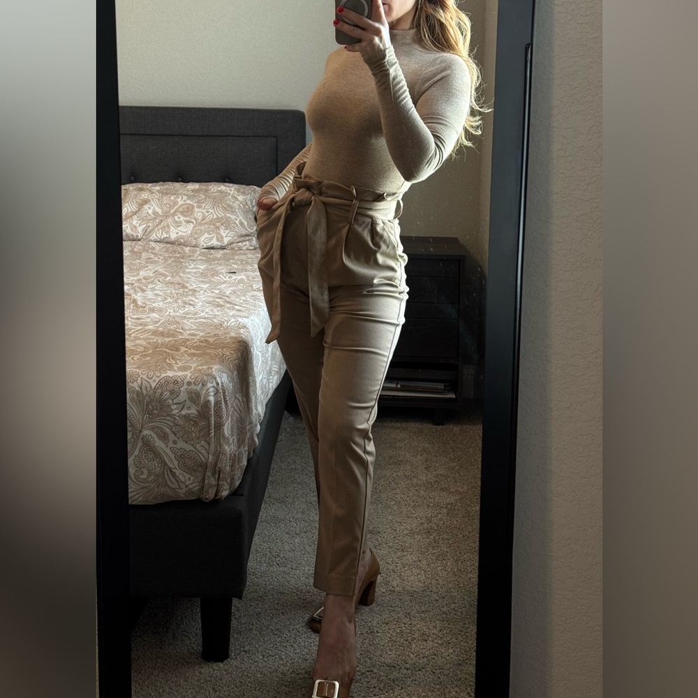 H&M Beige/tan  Pants size 2